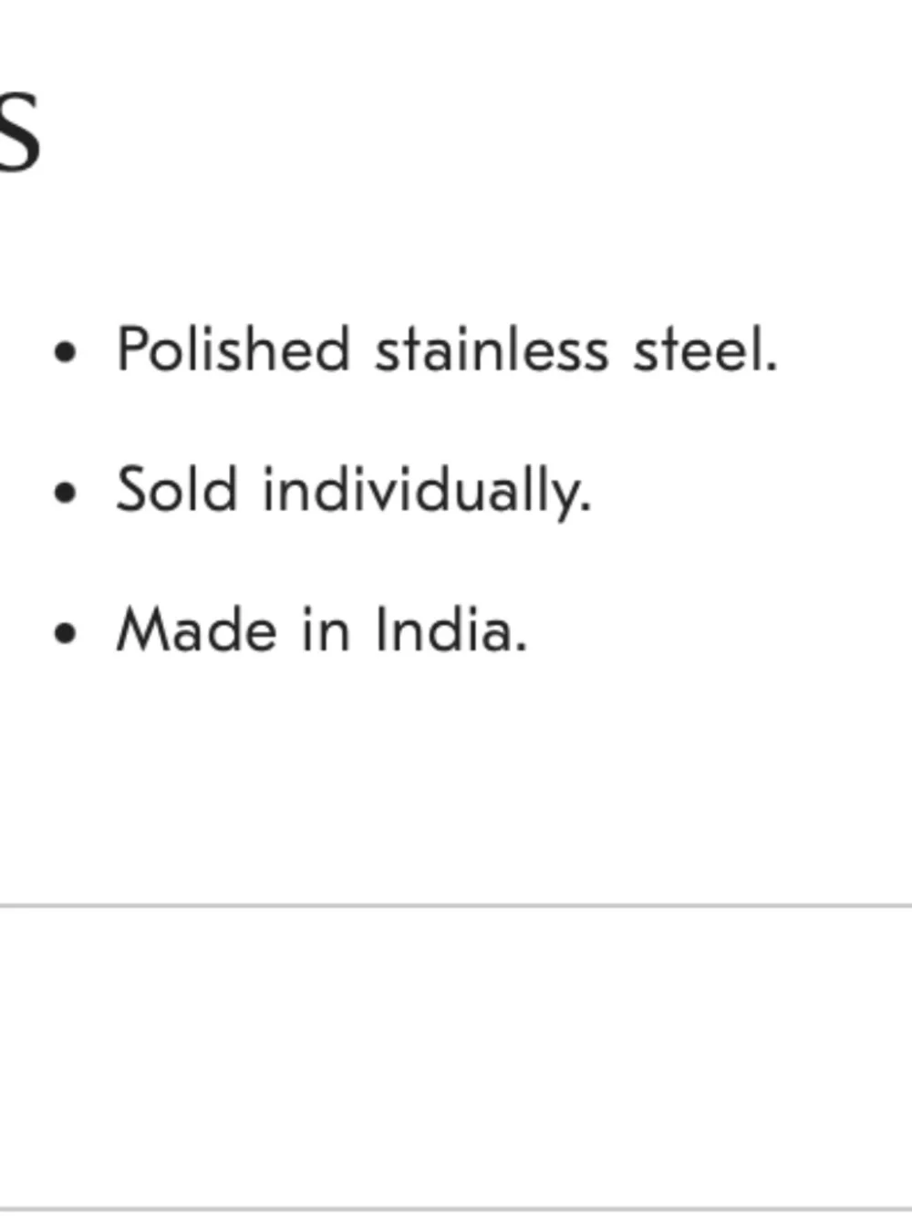 Emma Chamberlain Stainless Steel Button Tray